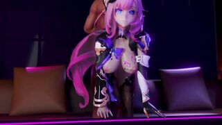 0337 -【R18-MMD】Honkai Impact 3rd 崩坏三 Elysia 爱莉希雅 - Ghost Dance