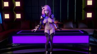 0337 -【R18-MMD】Honkai Impact 3rd 崩坏三 Elysia 爱莉希雅 - Ghost Dance