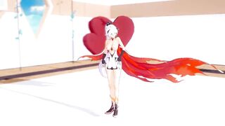 0426 -【R18-MMD-4K】Honkai Impact 3rd 崩坏三 Kiana - AOA Miniskirt