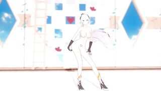 0426 -【R18-MMD-4K】Honkai Impact 3rd 崩坏三 Kiana - AOA Miniskirt