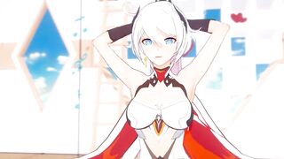0426 -【R18-MMD-4K】Honkai Impact 3rd 崩坏三 Kiana - AOA Miniskirt