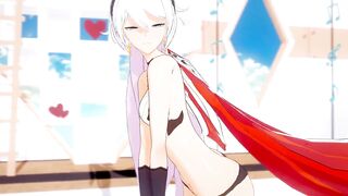 0426 -【R18-MMD-4K】Honkai Impact 3rd 崩坏三 Kiana - AOA Miniskirt
