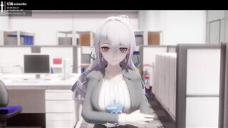 0420 -【R18-MMD】AKT - Honkai Impact 3rd 崩坏三 working with BIg Bronya