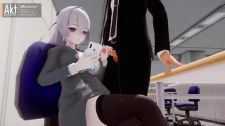 0420 -【R18-MMD】AKT - Honkai Impact 3rd 崩坏三 working with BIg Bronya