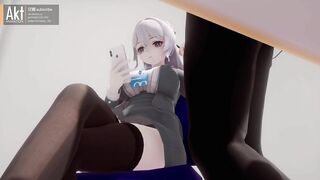 0420 -【R18-MMD】AKT - Honkai Impact 3rd 崩坏三 working with BIg Bronya
