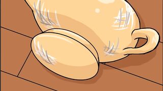 Genie breast expansion - hentai comic