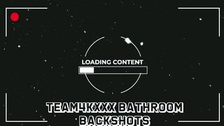 TRIPLE SPLIT SCREEN CAMERA VIEW BATHROOM BACKSHOTS COMPILATION MIX!!!!