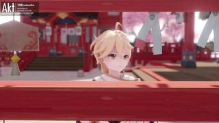 0421 -【R-18 MMD】AKT - Genshin Impact 原神 Yae Miko during the Festival 八重神子