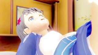Mio Kofune Summer Time Rendering 3D HENTAI Shortver Part 2/4