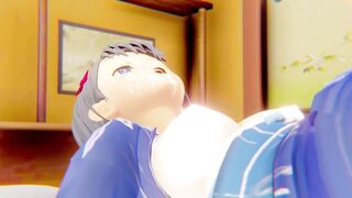 Mio Kofune Summer Time Rendering 3D HENTAI Shortver Part 2/4