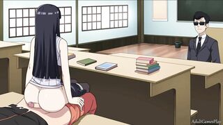 Hinata's Very Risky Sex After Class