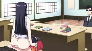 Hinata's Very Risky Sex After Class