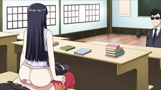 Hinata's Very Risky Sex After Class