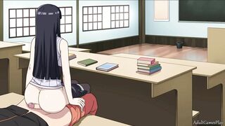 Hinata's Very Risky Sex After Class