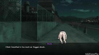 Hinata's Naked Walk ended with a Cock in Your Ass