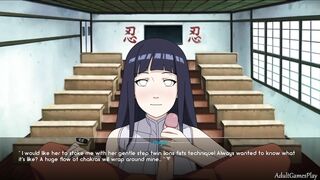 Hinata loves to lick Naruto's cock and drink his cum