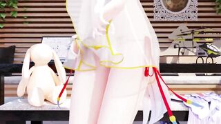 0446 -【R-18 MMD】 Genshin Impact 原神 Sangonomiya Kokomi 珊瑚宫