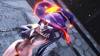 0434 -【R18-MMD-4K】Genshin Impact 原神Mona - Happy Halloween