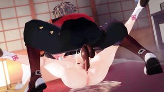 0430 - 【R-18 MMD】Genshin Impact Ayaka 神里绫华的艺术指导(watch with risk)