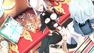 0429 -【R18-2D】Genshin Impact 原神  Shenhe 申鹤 X Chong Yun