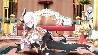 0429 -【R18-2D】Genshin Impact 原神  Shenhe 申鹤 X Chong Yun
