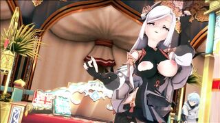 0429 -【R18-2D】Genshin Impact 原神  Shenhe 申鹤 X Chong Yun