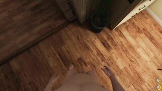 House Party - Gameplay Ashley Girl danced naked while I fucked her girlfriend in the living room