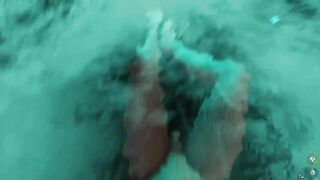 House Party - Gameplay Ashley sex in the gazebo on the street POV