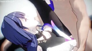 0431 -【R18-MMD-4K】Honkai Impact 3rd 崩坏三Mei senpai teaching Carole芽衣队长，你能再表演一下那个吗？
