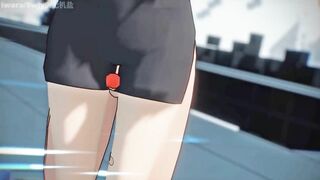0431 -【R18-MMD-4K】Honkai Impact 3rd 崩坏三Mei senpai teaching Carole芽衣队长，你能再表演一下那个吗？
