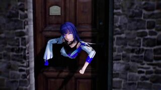 0115 - 【R18-MMD】Honkai Impact 3rd Raiden Mei - Stuck in a wall