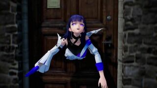 0115 - 【R18-MMD】Honkai Impact 3rd Raiden Mei - Stuck in a wall