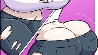Breast expansion potion - hentai comic
