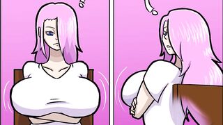 Breast expansion potion - hentai comic