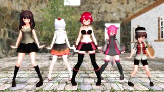 【MMD】Gentlemen dont miss all the changes (take off version)【R-18】