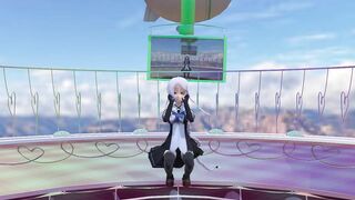 【MMD】Sea breeze for the first time in town【R-18】