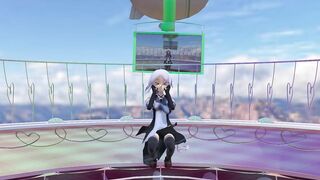 【MMD】Sea breeze for the first time in town【R-18】