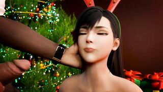 3D Compilation: Tifa Lockhart Chrismas Fuck – Final Fantasy 7 Tifa Uncensored Hentai