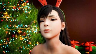 3D Compilation: Tifa Lockhart Chrismas Fuck – Final Fantasy 7 Tifa Uncensored Hentai