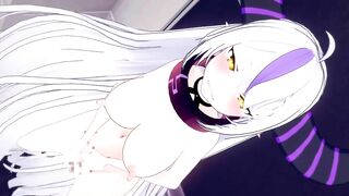 La + Darknesss just masturbates