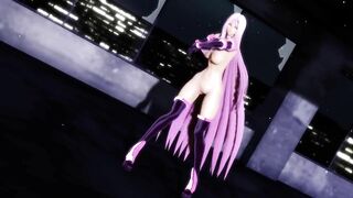 【MMD】Rider - Pink Cat【R-18】