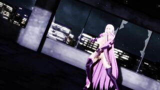 【MMD】Rider - Pink Cat【R-18】