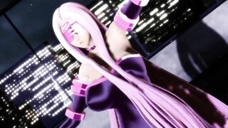 【MMD】Rider - Pink Cat【R-18】