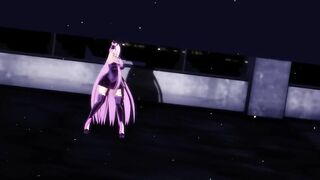 【MMD】Rider - Pink Cat【R-18】