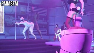 Working his ass off