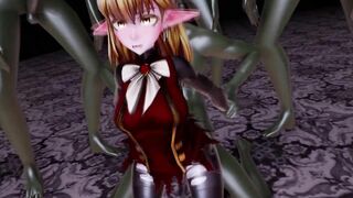0479 - 【R18-MMD】ゼアヒルド&修道女 with Goblin