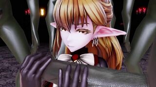 0479 - 【R18-MMD】ゼアヒルド&修道女 with Goblin