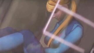 Giant Peach masturbating