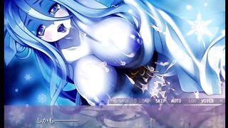 欲求不満な雪娘に襲われちゃう勇者様★騎乗位にて子種を搾られる