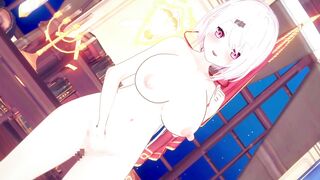 Yuika Shiina just masturbates